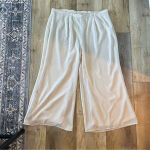 David’s Bridal Chiffon Plus Size 16W Pants